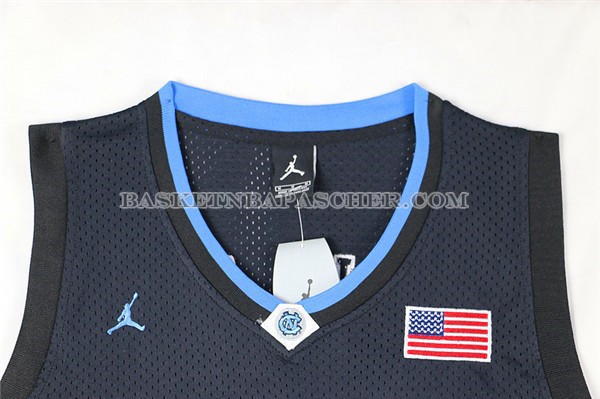 Maillot NCAA Universidad de Carolina del Norte Wallace Noir